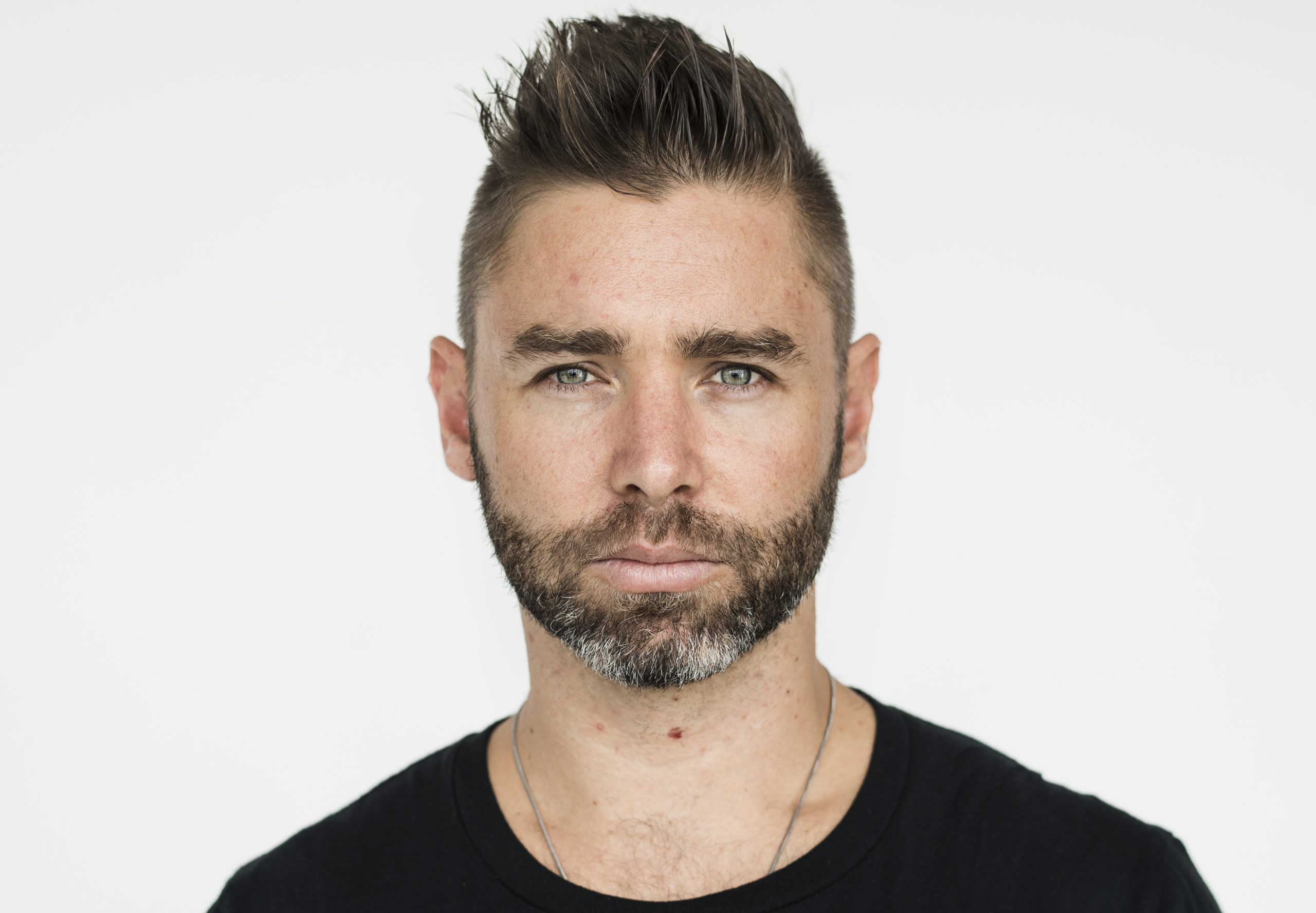 Worldface-British guy in a white background